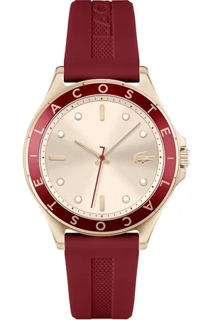 Lacoste Women Brass Dial & Straps Analogue Watch
