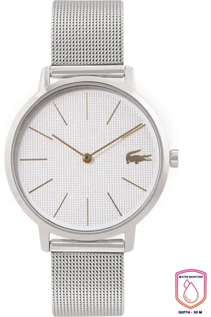 Lacoste Women White Moon Patterned Dial & Straps Analogue Watch 2001078