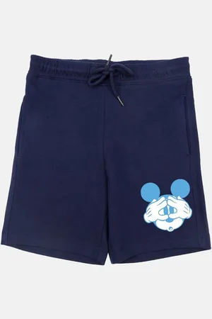 YK Boys Mickey Mouse Printed Regular Shorts