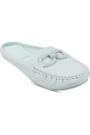 Metro Round Toe Bows Mules