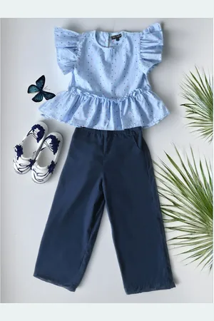 BAESD Girls Top with Palazzos