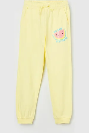 Lifestyle Girls Printed Pure Cotton Joggers