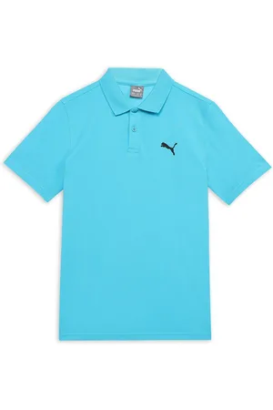 PUMA Ess+ Polo Boys Classic Youth Polo Cotton T-shirt