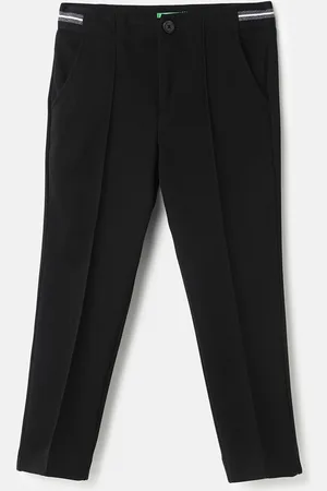 Benetton Boys Pleated Trousers