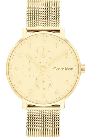 Calvin Klein Unisex Stun Stainless Steel Textured Analogue Watch 25200403