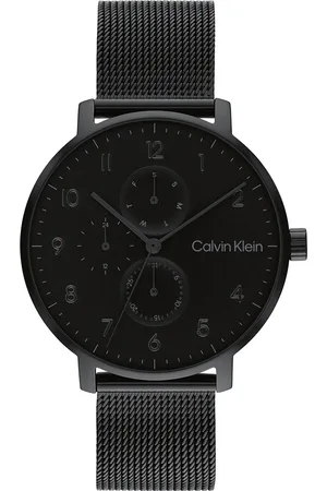 Calvin Klein Unisex Stun Stainless Steel Textured Analogue Watch 25200401
