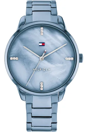 Tommy Hilfiger Women Embellished Stainless Steel Bracelet Style Analogue Watch TH1782547