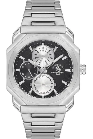 Santa Barbara Polo & Racquet Club Men Bracelet Style Straps Watch SB.1.10442-1
