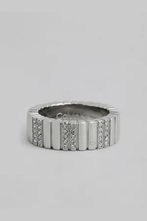Calvin Klein Women Minimalistic Metals Stone Finger Ring