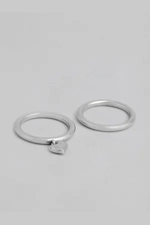 Calvin Klein Women Set of 2 Alluring Finger Rings