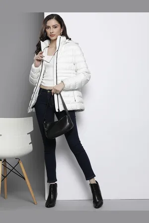 Geox Women White Lightweight Padded Jacket