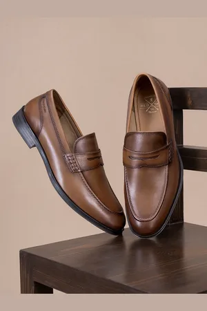 Red Tape Men Leather Slip-on Loafers Shoes