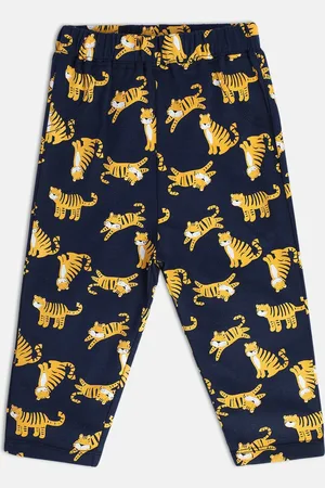 MINI KLUB Boys Tiger Printed Relaxed Jodhpuris Trousers