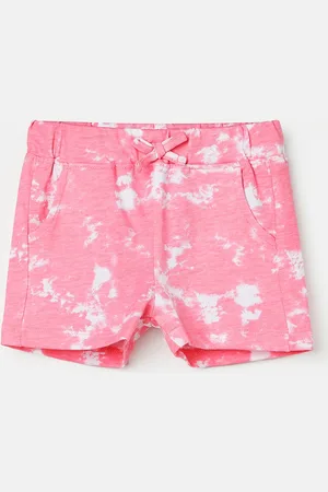 Lifestyle Infant Girls Abstract Printed Pure Cotton Shorts
