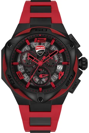 DUCATI Men Printed Dial & Straps Analogue Watch DTWGO0000307