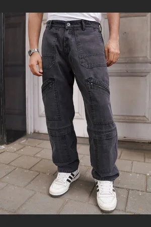 Powerlook Men Boyfriend Fit Cargo Jeans