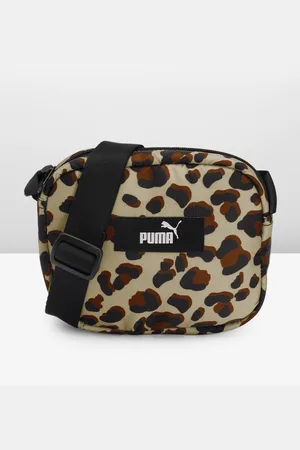 PUMA Animal Printed Structured Crossbody Sling Bag