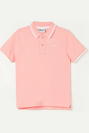 Lifestyle Boys Polo Collar Pure Cotton T-shirt