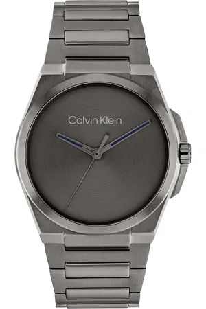 Calvin Klein Men Meta-Minimal Bracelet Style Analogue Watch 25200458-Grey