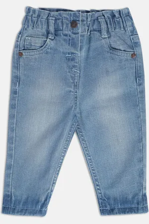 MINI KLUB Girls Clean Look Light Fade Stretchable Jeans