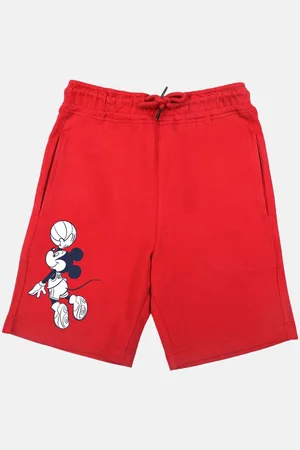 YK Boys Mickey Mouse Printed Regular Shorts