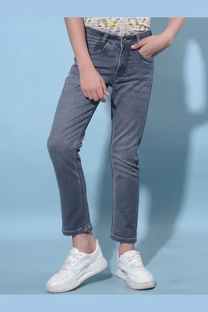 Crimsoune Club Boys Slim Fit Clean Look Stretchable Jeans
