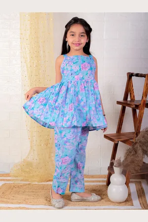 Ka-mee Girls Striped Coat with Leggings