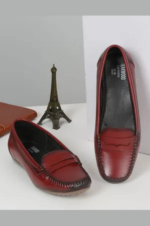 Teakwood Leathers Women Solid Leather Loafers