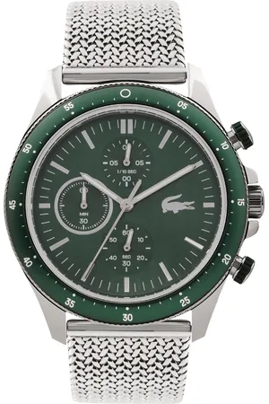 Lacoste Men Neo Heritage Bracelet Style Analogue Chronograph Watch 2011255-Green