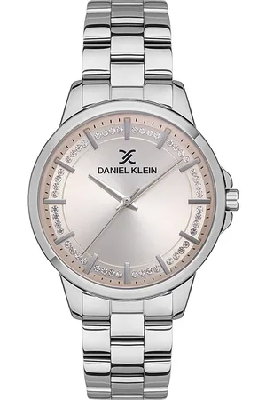 Daniel Klein Women Embellished Dial Bracelet Style Straps Analogue Watch DK 1 13344-2