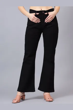 BAESD Women Comfort Bootcut Mid-Rise Stretchable Jeans