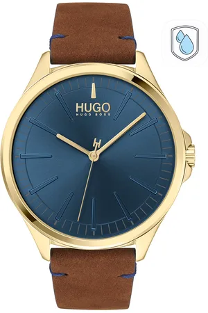 HUGO BOSS Men Navy Blue Smash Analogue Watch 1530134