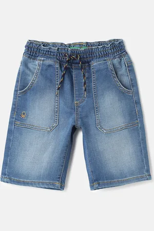 Benetton Boys Mid-Rise Shorts