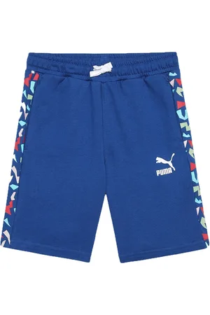 PUMA Kids T7 Printed Youth Cotton Shorts