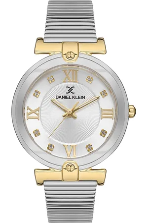 Daniel Klein Women Embellished Bracelet Style Straps Analogue Watch DK.1.13439-3