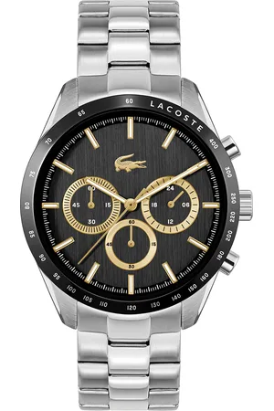 Lacoste Men Boston Stainless Steel Bracelet Style Analogue Chronograph Watch 2011272
