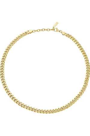 Police Men Gold-Plated Necklace