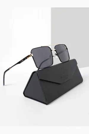 VOYAGE Unisex Wayfarer Sunglasses with Polarised and UV Protected Lens-VY221013PMG5308