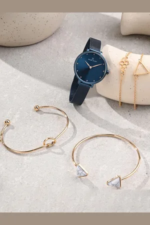 Daniel Klein Women Bracelet & Watch Gift Set DKG001-2