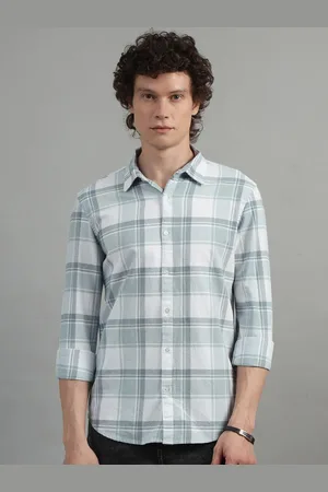 Bushirt Classic Tartan Checked Cotton Casual Shirt