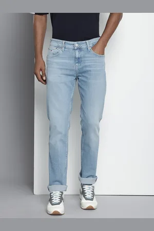 Tommy Hilfiger Men Straight Fit Light Fade Stretchable Jeans
