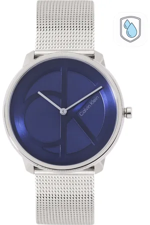 Calvin Klein Unisex Iconic Brand Logo Patterned Analogue Watch 25200031