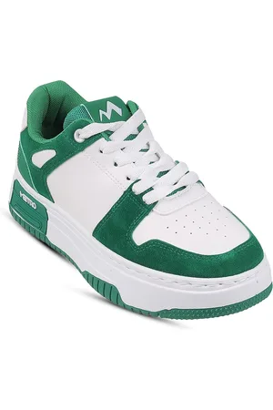 Metro Women Perforations Lace Up Sneakers