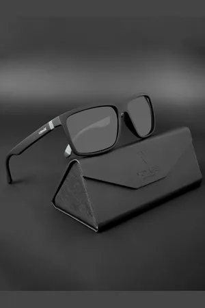 VOYAGE Unisex Square Sunglasses with Polarised and UV Protected Lens-VY221003PMG5250
