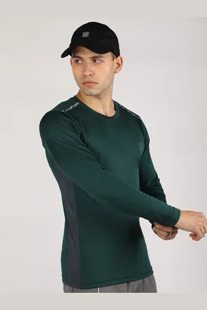 CHKOKKO Round Neck Sports T-shirt