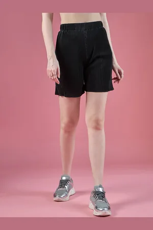 DressBerry Women Mid-Rise Cycling Shorts