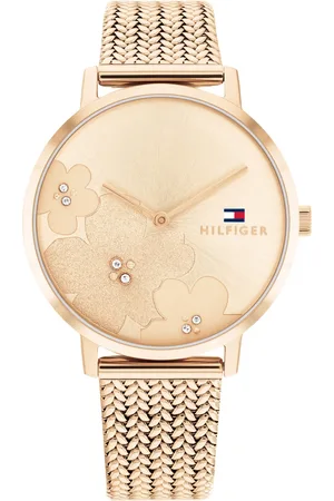 Tommy Hilfiger Women Embellished Dial & Bracelet Style Straps Analogue Watch-TH1782603