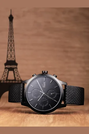 Lacoste 12.12 Men Black Analogue Watch 2010997