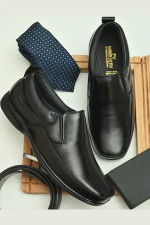 Fashion Victim Men Leather Formal Slip-On Shoes