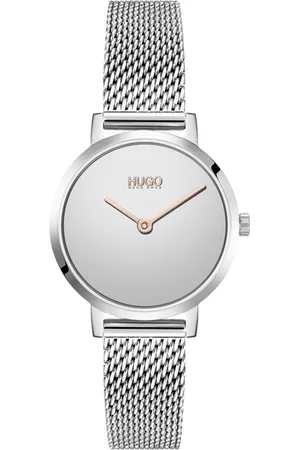HUGO BOSS Women Silver-Toned CHERISH Analogue Watch 1540084